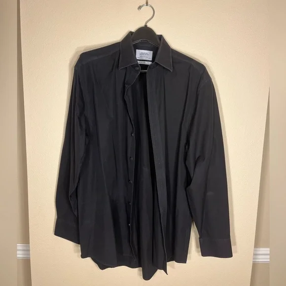 Charles Tyrwhitt Black Dress Shirt - Picture 2 of 6